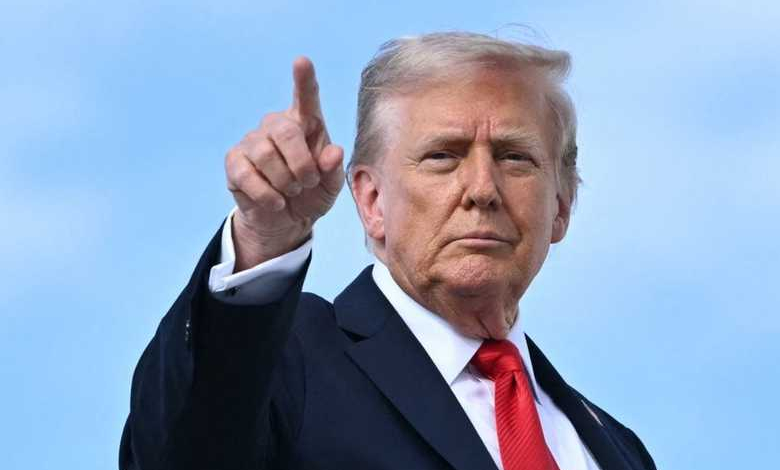 الرئيس الأمريكي دونالد ترامب