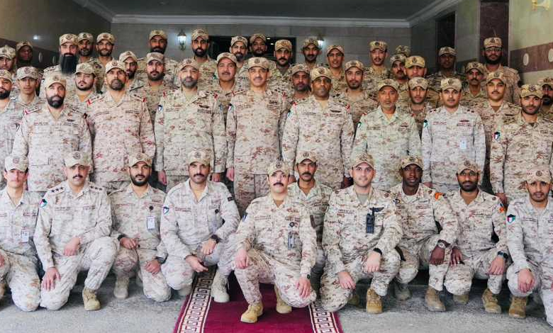 رئيس الأركان العامة للجيش الكويتي الفريق الركن خالد الشريعان