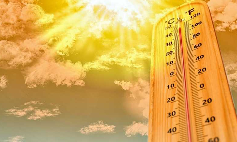 درجات الحرارة