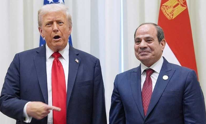 ترامب والرئيس السيسي