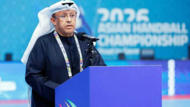 رئيس الاتحاد الآسيوي لكرة اليد، بدر الذياب