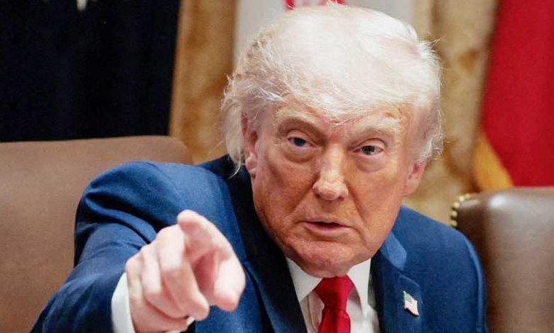 الرئيس الأمريكي دونالد ترامب