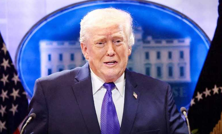الرئيس الأمريكي دونالد ترامب