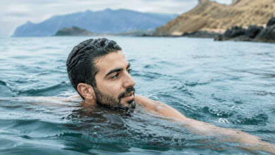 السباحة في المياه الباردة