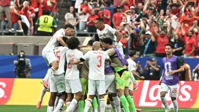 The Moroccan national team